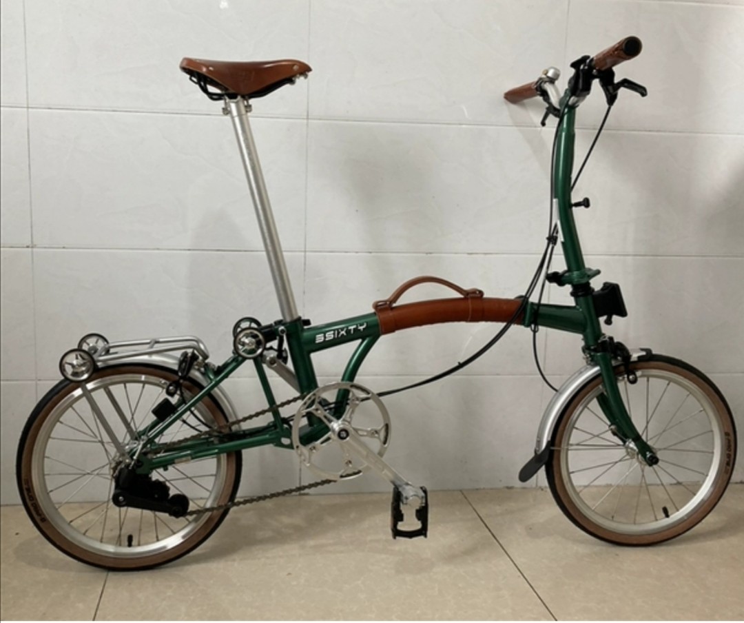 Brompton clone folding sales bike