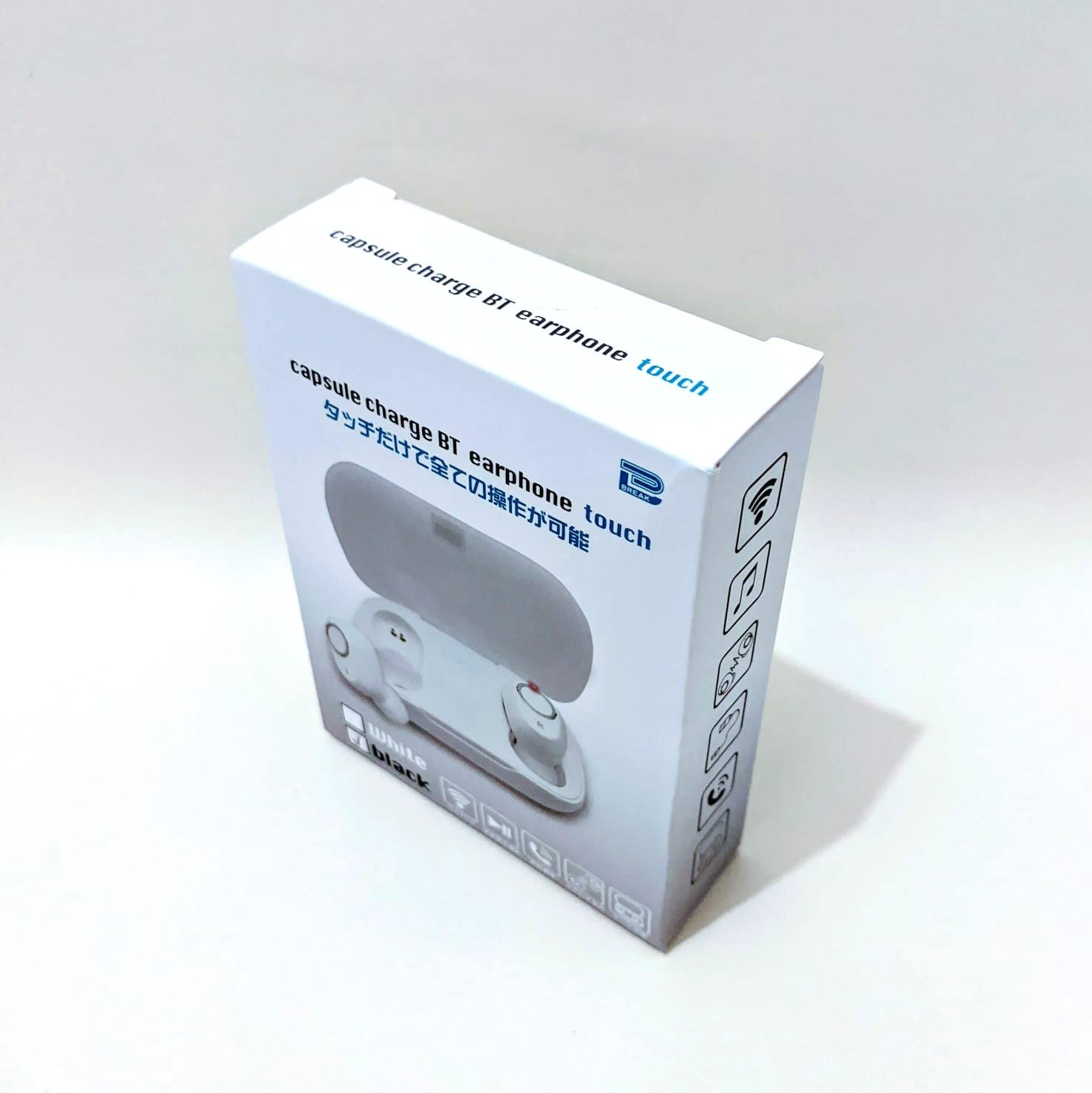 Capsule charge sales bt earphone touch