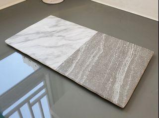 仿雲石平碟 Imitation marble plate