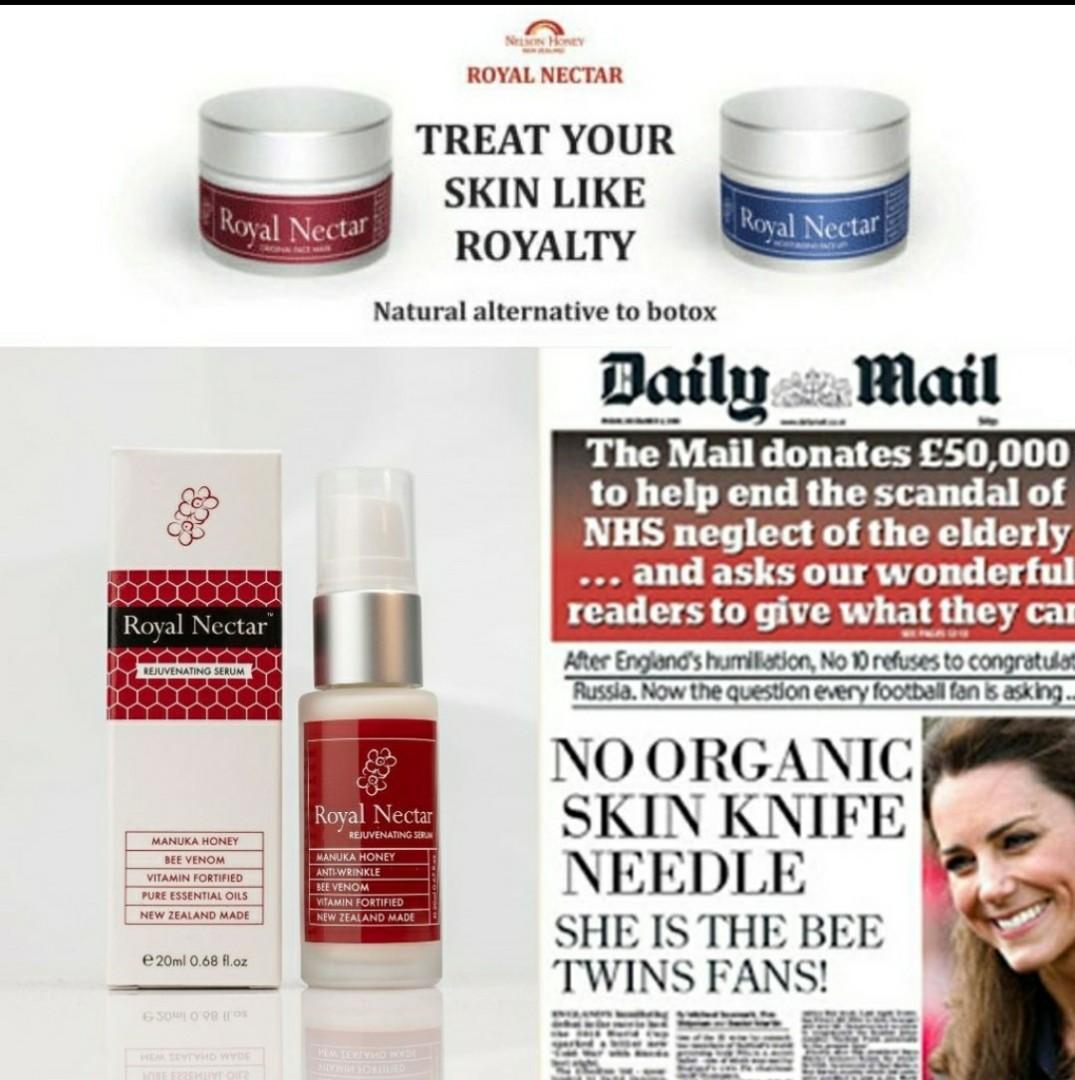 she manuka honey face serum