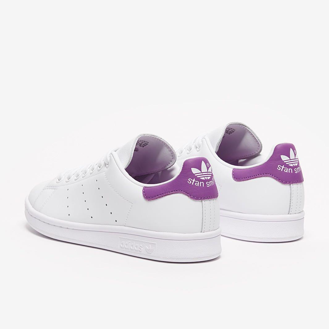 adidas purple stan smith