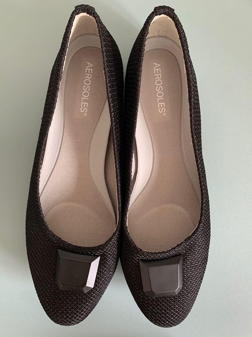 black flat shoes size 11