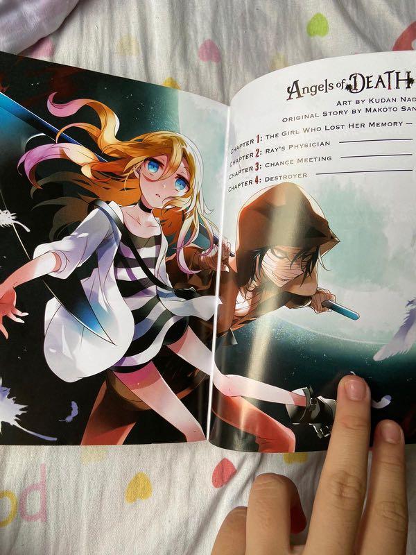Angels of Death, Vol. 1: manga anime Angels of Death lined paper