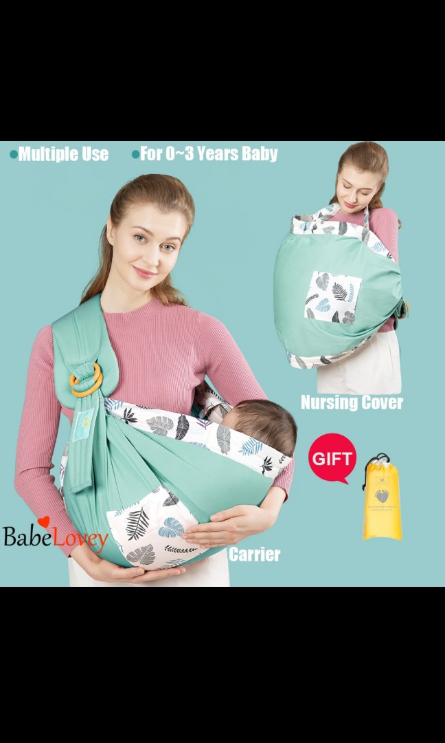 baby carrier white