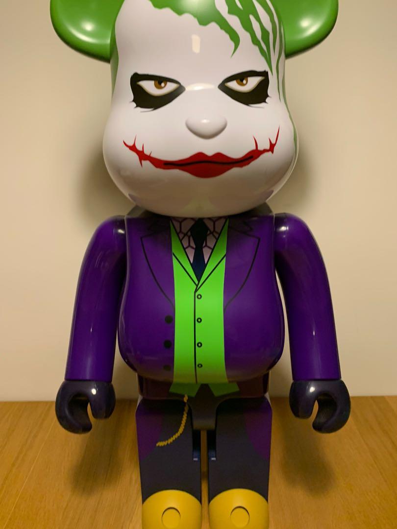 Batman Dark Knight 1000% Joker Be@rbrick, 興趣及遊戲, 玩具& 遊戲類 ...