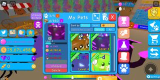 Secret Pet Sale Roblox Bubble Gum Simulator Toys Games Video Gaming In Game Products On Carousell - bubble trouble neon lime bubblegum roblox
