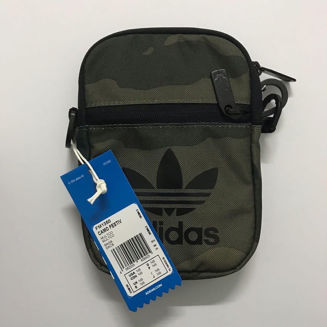 Adidas camo pouch hotsell
