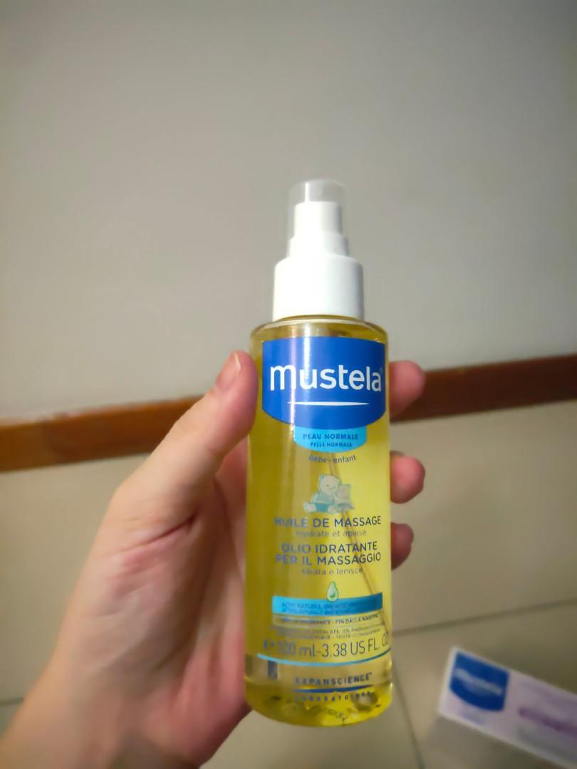 mustela body oil