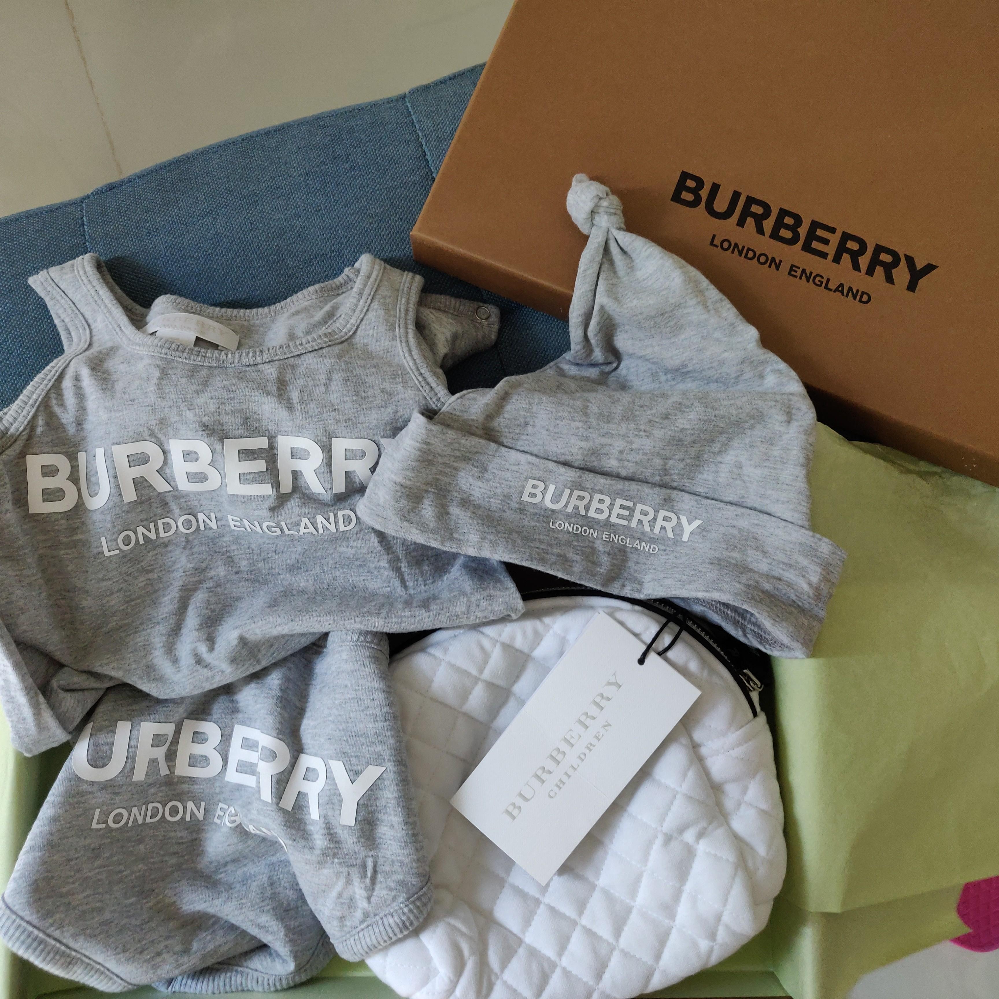 burberry baby gift