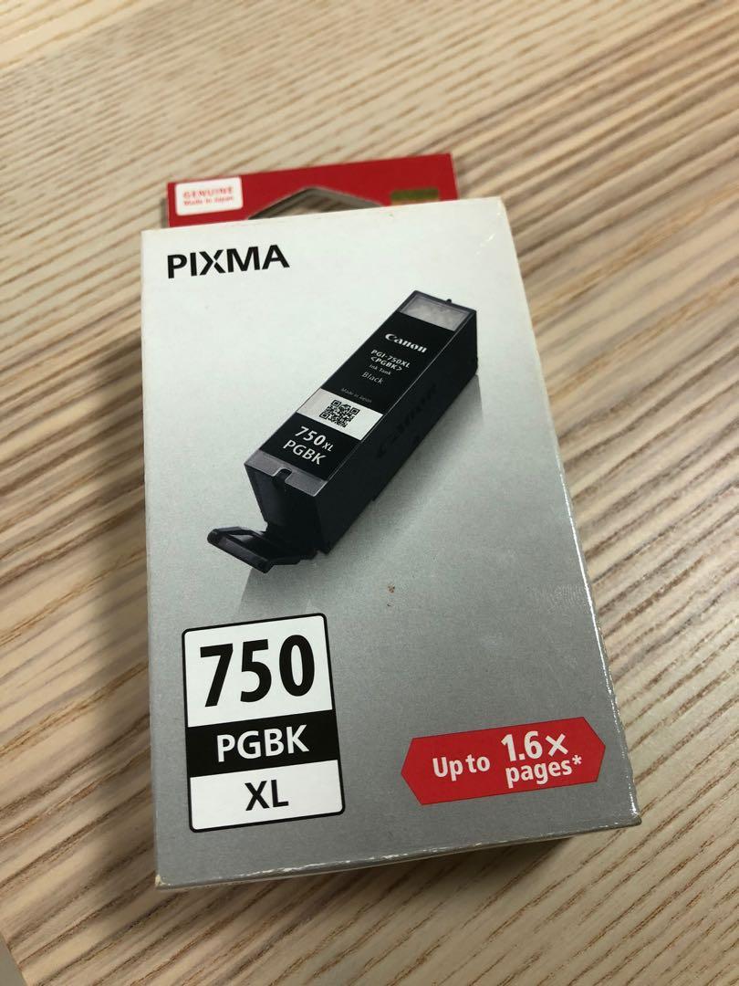 Canon Pixma 750 Pgbk Xl Ink Electronics Others On Carousell