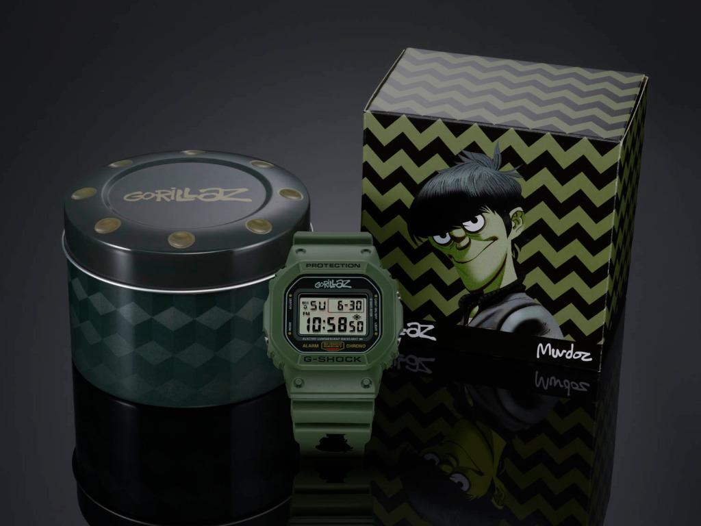 Casio G SHOCK DW 5600GRLZM 3 Exclusive GORILLAZ x G SHOCK