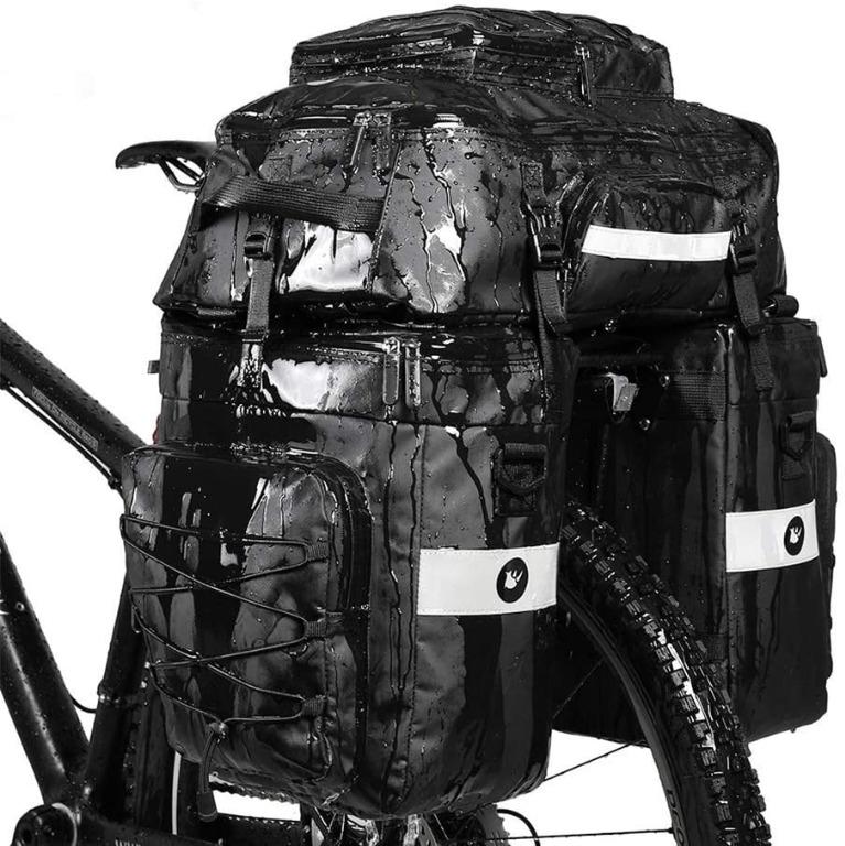 rhinowalk bike bag waterproof bike pannier bag 25l