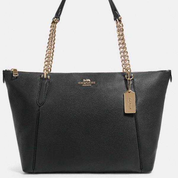 Coach ava hotsell pebbled leather tote
