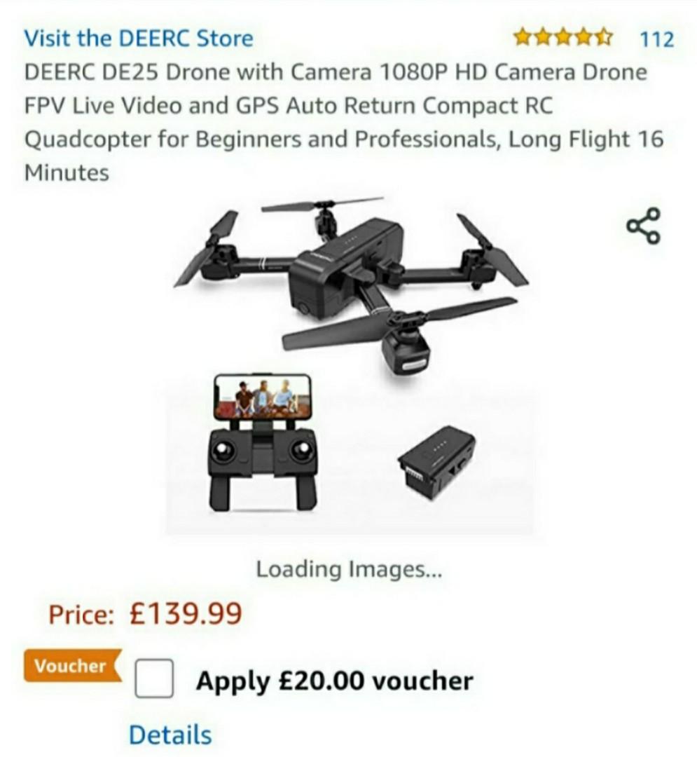 Deerc DE25 Drone Sale