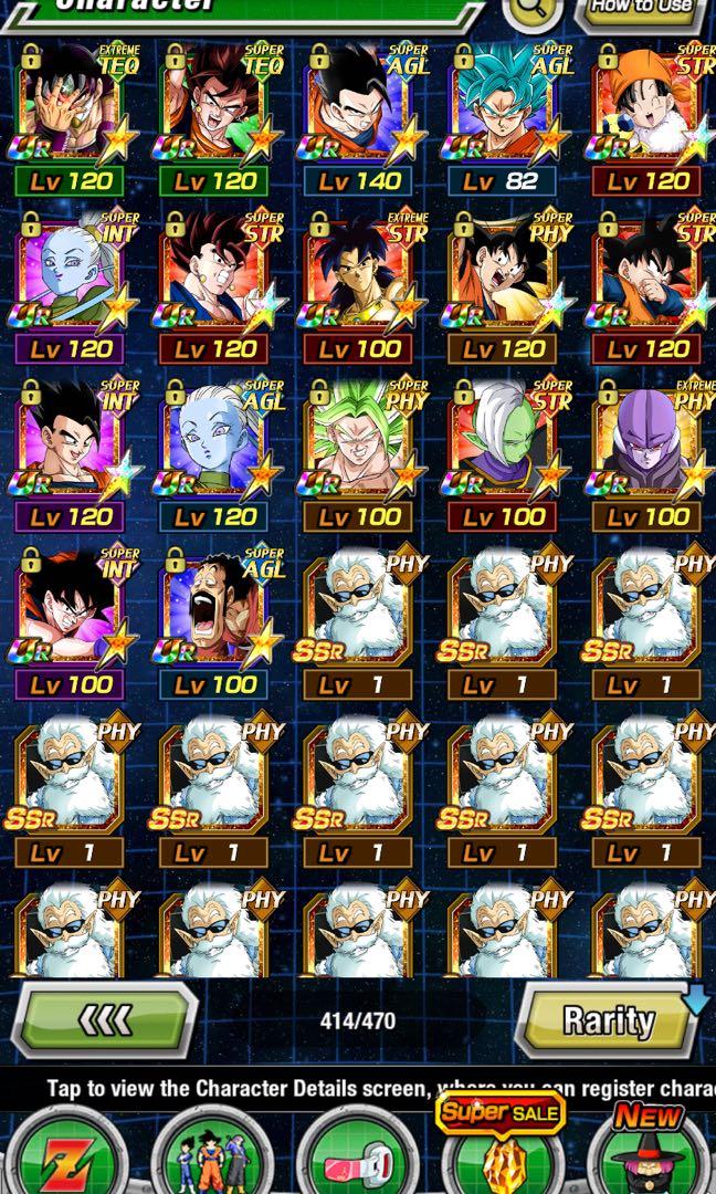 Dokkan battle global account sale, Video Gaming, Gaming Accessories