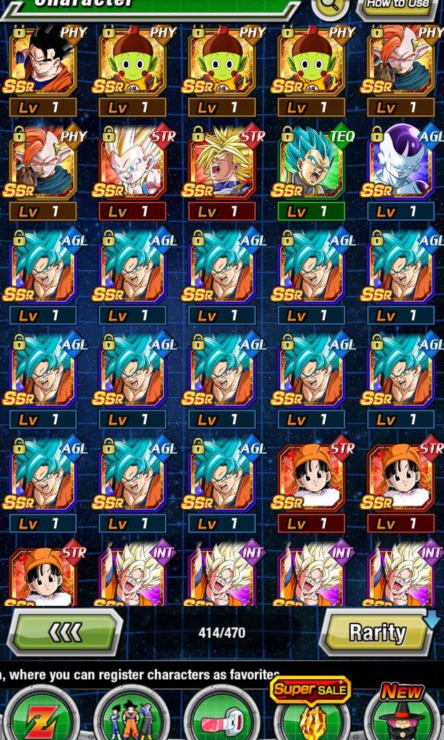 Dokkan battle global account sale, Video Gaming, Gaming Accessories