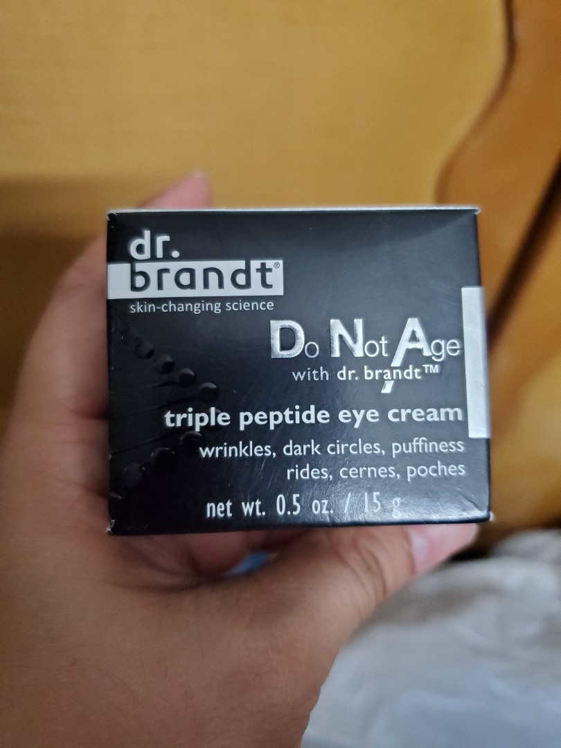 dr brandt do not age triple peptide eye cream reviews