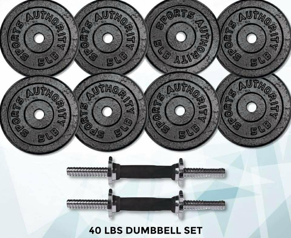 DUMBBELL PLATES SET (ADJUSTABLE) (Category: Weights & Dumbbells) located in Quezon City. Submitted by camille.mm (Listing ID 1040390842, Image 2). Description: DUMBBELL SETS (standard plates + 2 short bar with lock) 20lbs - 1,799 set 30lbs - 2,199 set 40lbs - 2,799 set 50lbs - 3,299 set 60lbs - 3,799 set 70lbs - 3,999 set 80lbs - 4,399 set 100lbs - 5,499 set Payment BDO , Gcash or Lalamove COD Delivery via Lalamove, Joy Ride or Mr. Speedy Same da