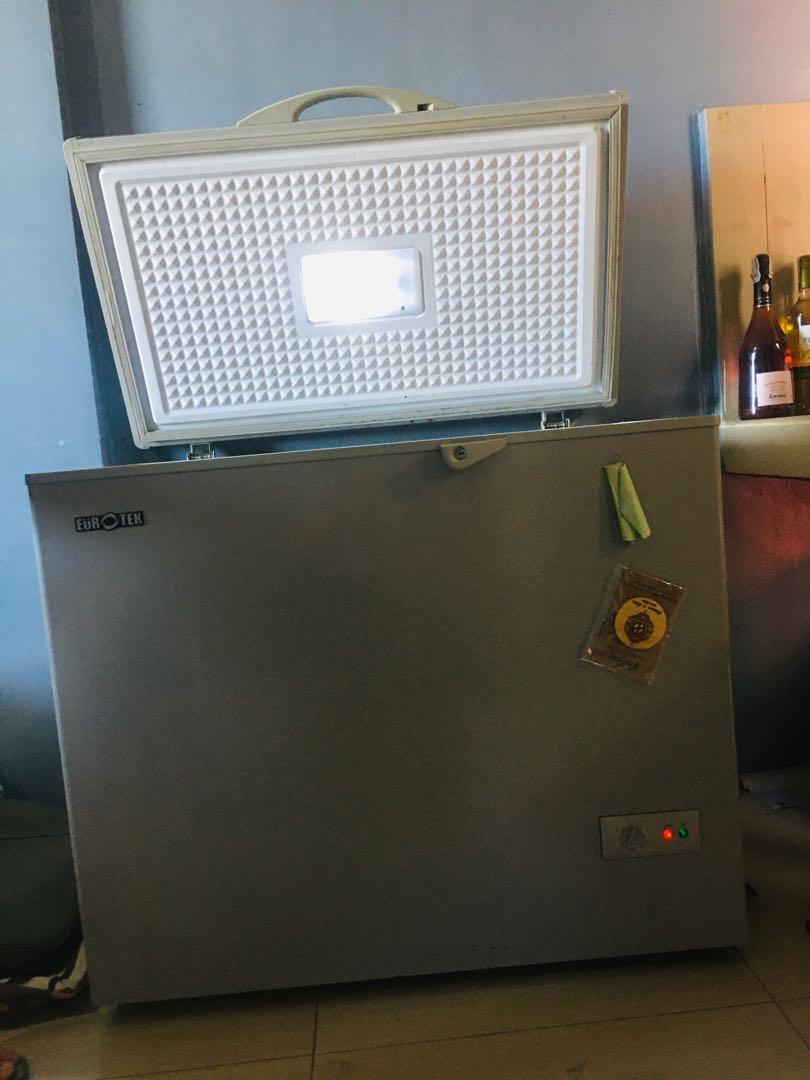 Eurotek Chest Freezer (Inverter), TV & Home Appliances, Kitchen Appliances, Refrigerators and