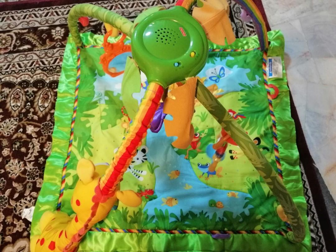 jungle theme play mat