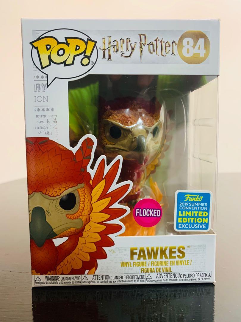 fawkes flocked funko pop