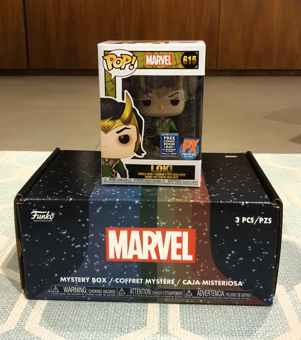 Funko Pop! Marvel Loki Mystery Box PX Previews, Hobbies & Toys