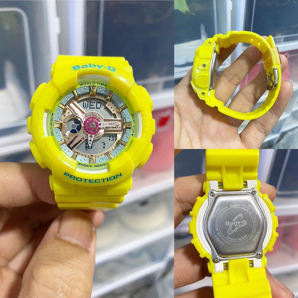 ランキング第1位 CASIO Baby-G イエロー teleacv.cl