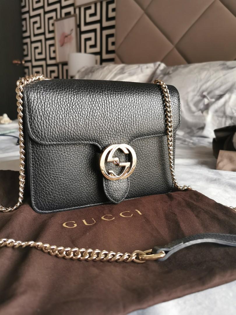 Gucci Metallic GG Marmont Matelasse Small Flap Shoulder Bag Fuchsia