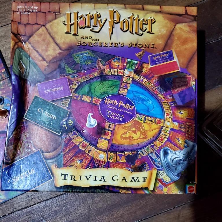 Harry Potter and the Sorcerers Stone Trivia Game Replacement Spells Cards Set 