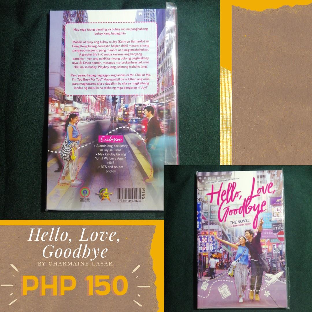 Hello Love Goodbye By Charmaine Lasar Brand New Book Sealed Books Books On Carousell
