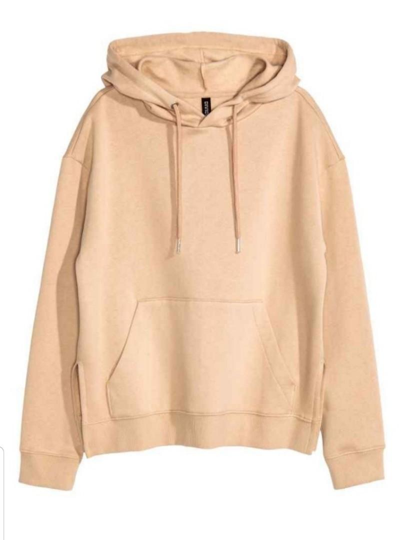 Tan hoodie h&m discount