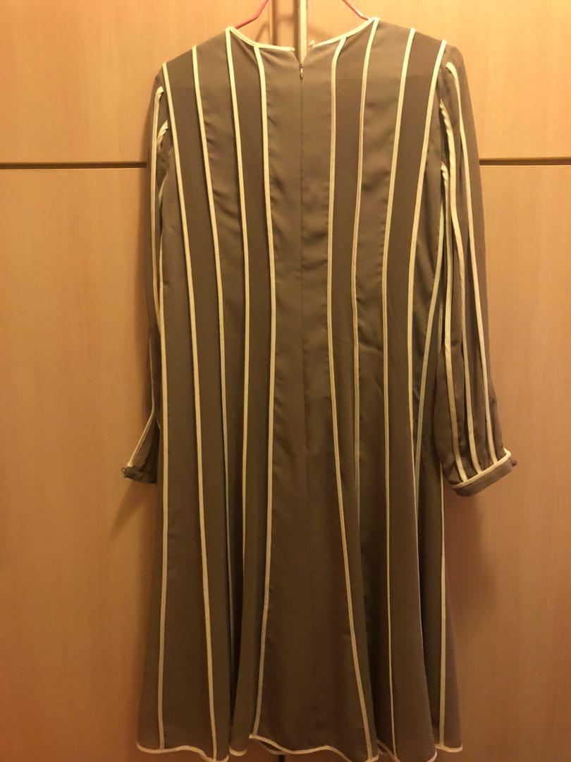 Hobbs Rosemond Dress Porcini Ivory UK size 8