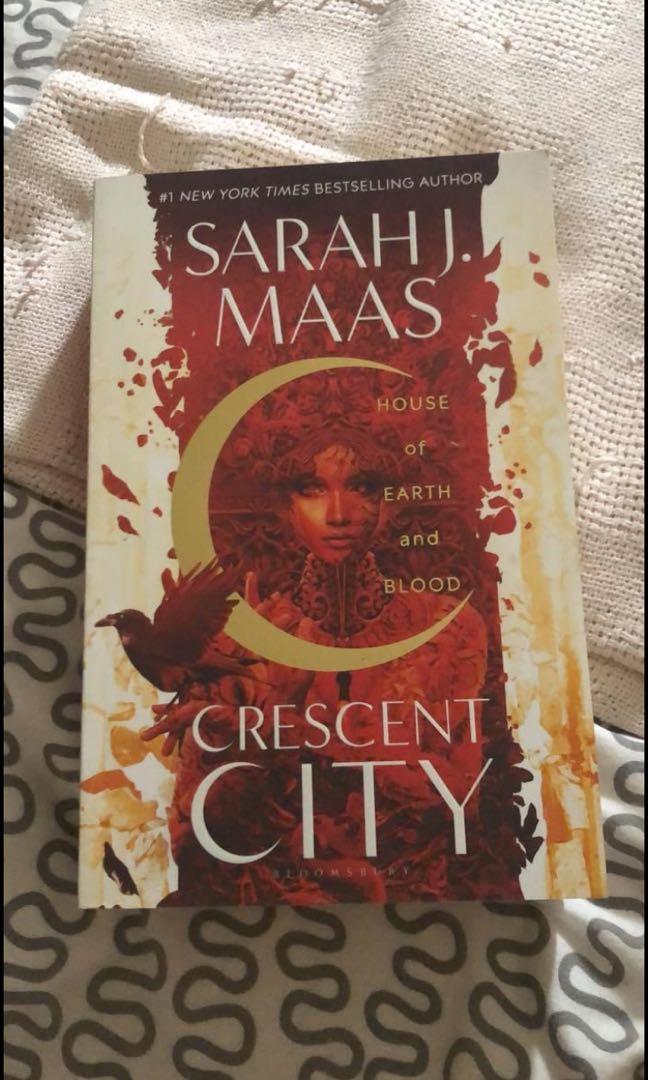House Of Earth And Blood Crescent City By Sarah J Maas Books Stationery Books On Carousell