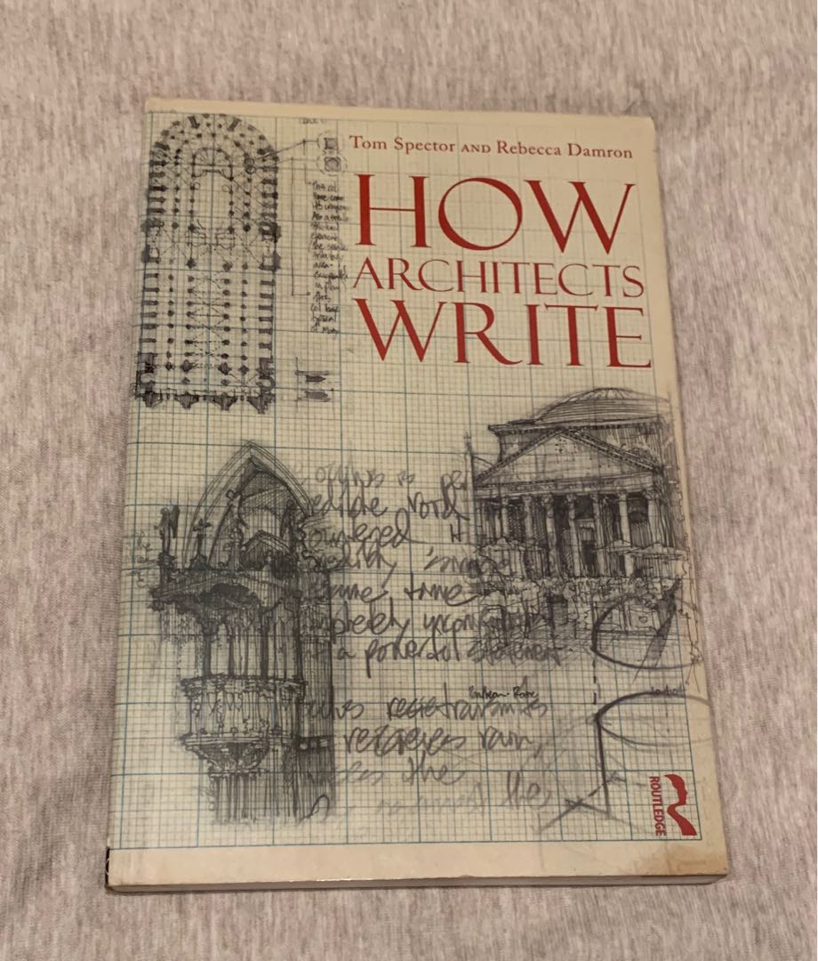 How architects write, Books & Stationery, Non-Fiction on Carousell
