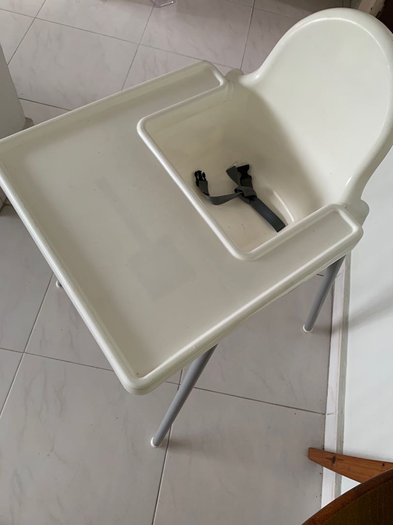 Ikea antilop high chair + BLW high chair cover , Babies & Kids, Nursing & Feeding, Baby High