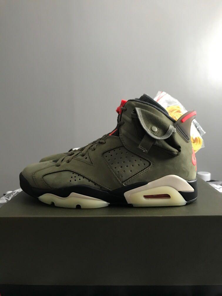 J6 Travis Scott, Men's Fashion, Footwear, Sneakers on Carousell