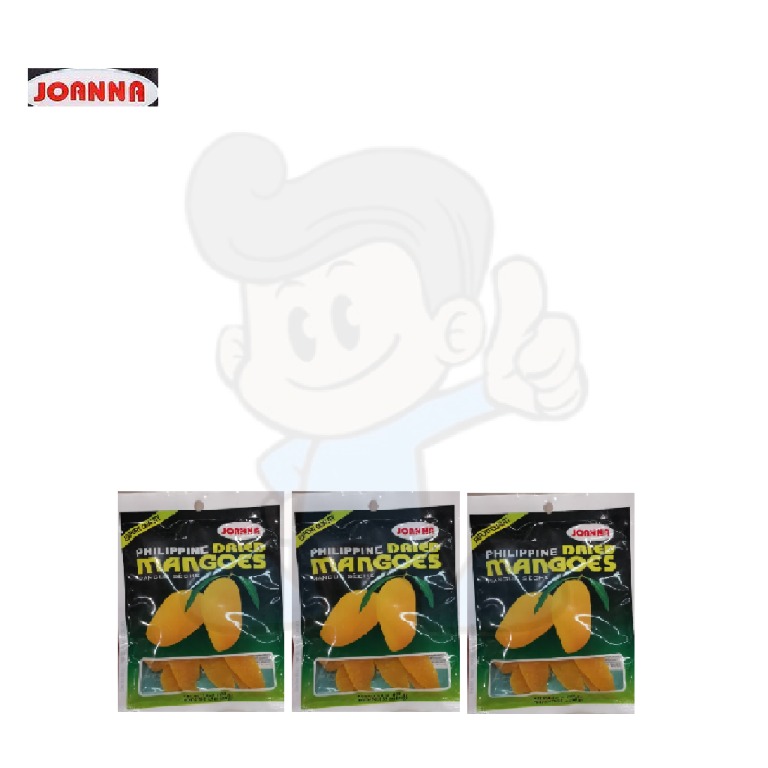 Joanna Philippine Dried Mangoes (3 x 100 g), Food & Drinks, Local Eats