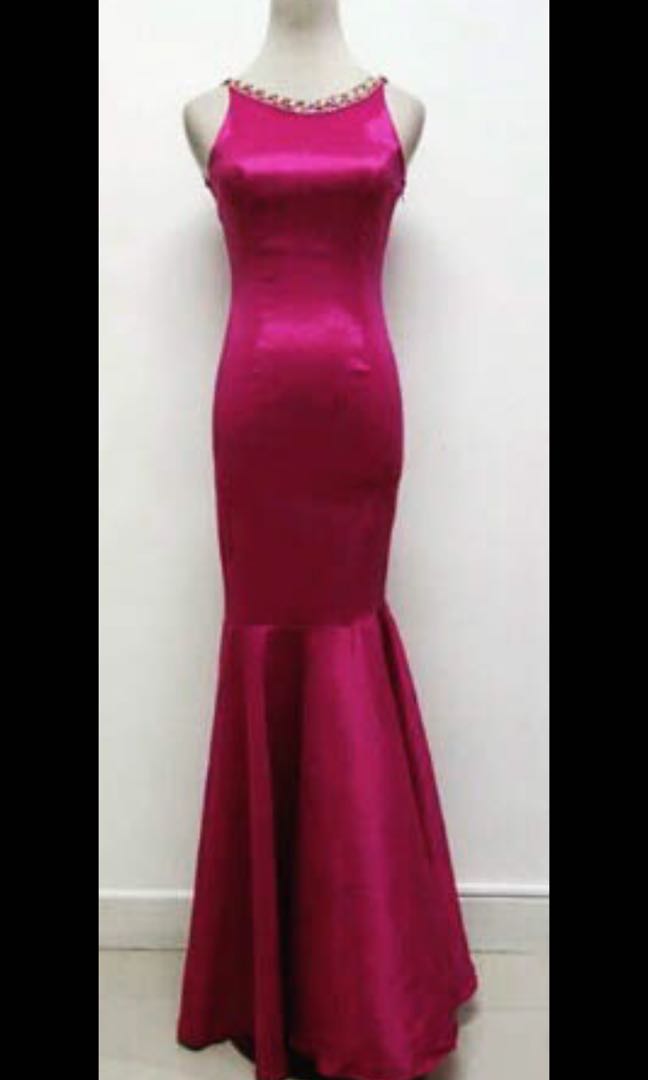 formal mermaid gown