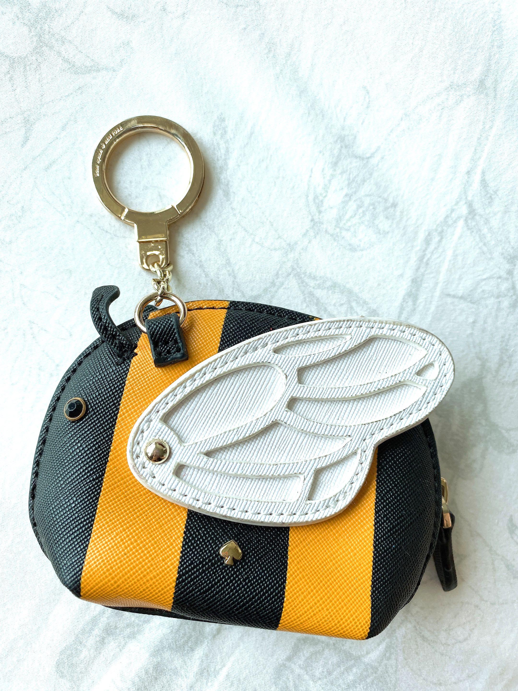 kate spade bee coin pouch, Women's Fashion, Bags & Wallets, Purses &  Pouches on Carousell