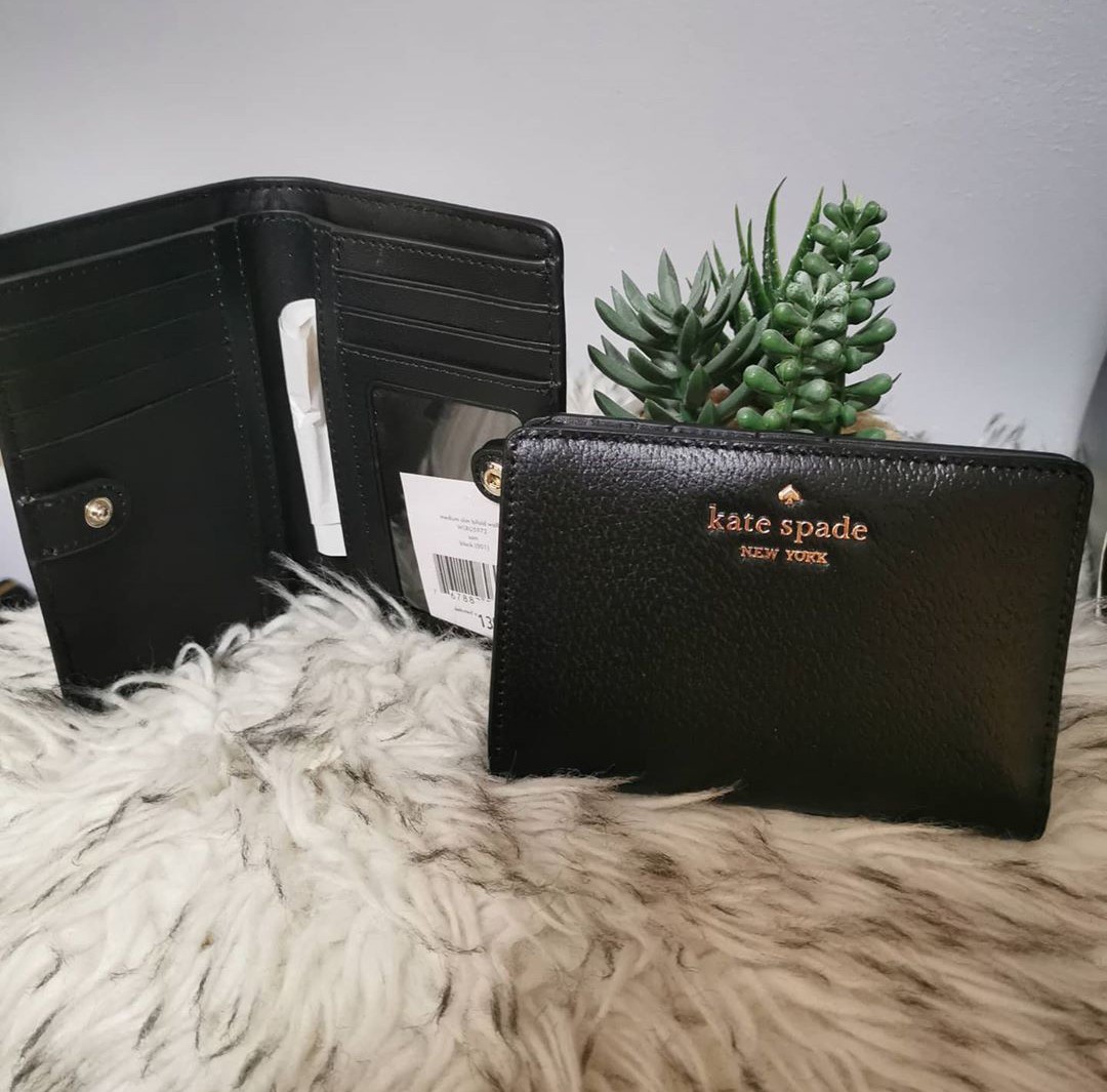Kate spade bifold wallet medium online