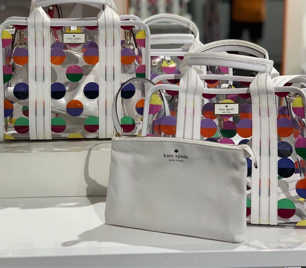 Kate spade transparent bag Luxury Bags Wallets on Carousell
