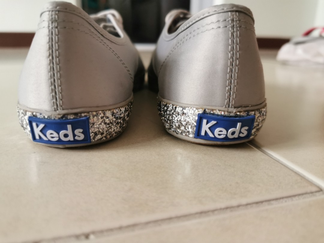 Keds Grey Shimmering sneakers, Women's 