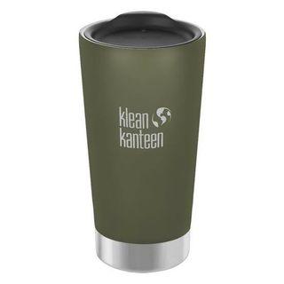 Klean Kanteen 16oz Stainless Steel Tumbler Cup with Klean Coat, Double Wall Vacuum Insulated and Lid - Fresh Pine
