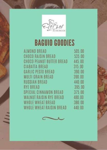 Le Chef At The Manor Pastries From Baguio Food Drinks Fresh Produce On Carousell