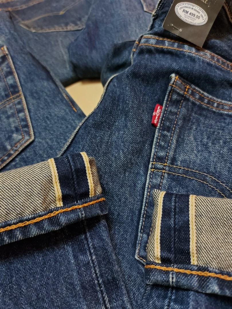 LEVIS ORIGINAL BIG E SELVEDGE Men s Fashion Bottoms Jeans on