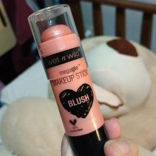 💎🌟LIKE NEW!! Wet n Wild Cream Blush Makeup Stick in Peach Bums 6g (Fenty Matchstix Dupe for 🛥️ Yacht Lyfe / Life)