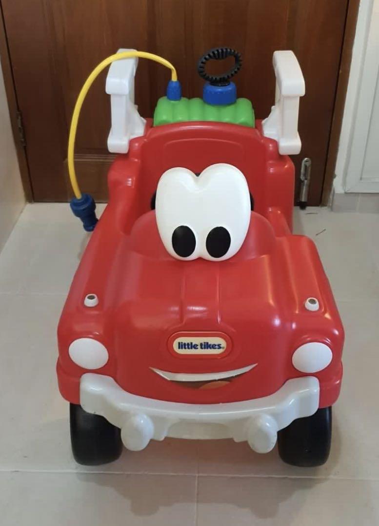 little tikes fire car