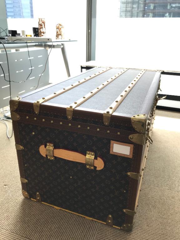 LOUIS VUITTON SMALL COFFEE TABLE TRUNK MVP - Pinth Vintage Luggage