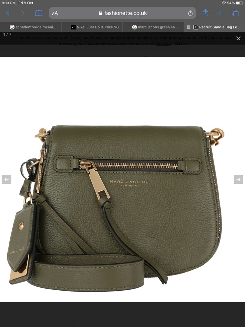 marc jacobs saddle bag