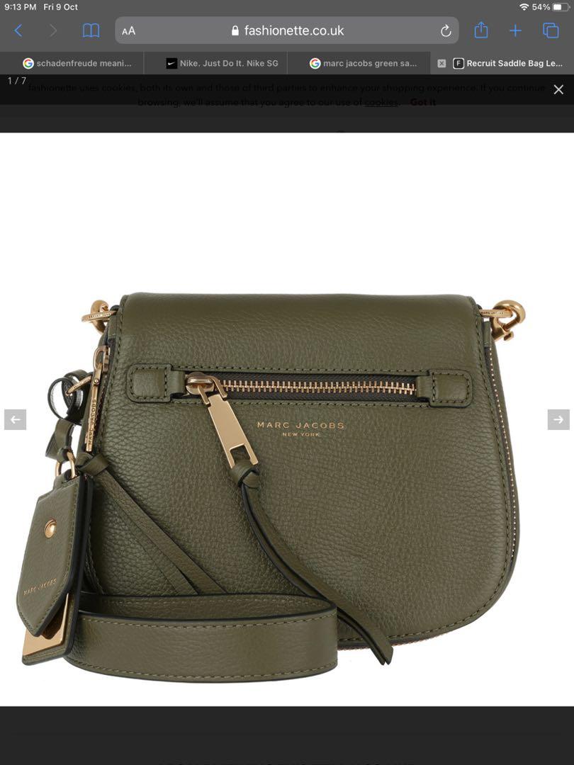 Marc Jacobs Nomad Saddle Bag Luxury Bags Wallets on Carousell